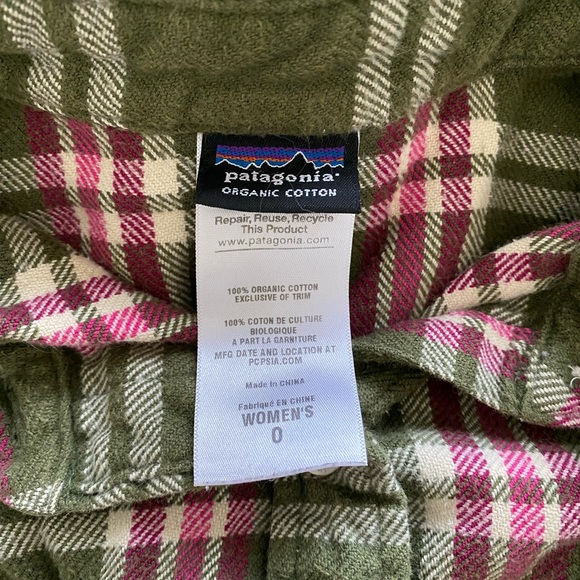 Patagonia Fjord Plaid Flannel - Picture 3 of 4